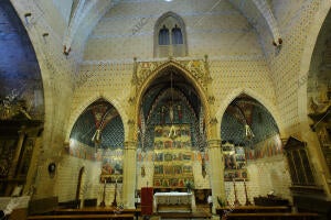 Calatayud, 01/08/2014. En la Imagen: la iglesia D san Andrés