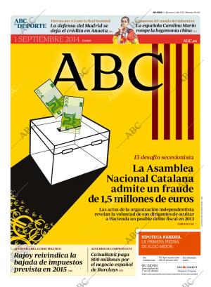 ABC MADRID 01-09-2014