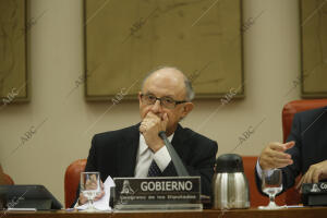 Comparecencia de Cristóbal Montoro ante la comisión de hacienda del Congreso de...