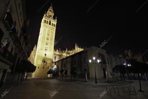 Reportaje sobre el toque de queda en el centro y casco antiguo de Sevilla