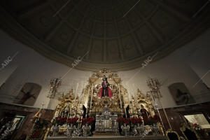 Nuestro Padre Jesús del Gran Poder en su paso en su paso, en la Basílica, en la...