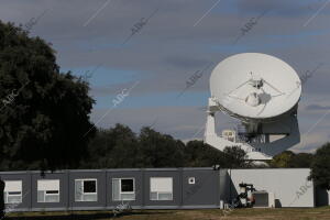 En la imagen: Antenas parabólicas de telecomunicaciones