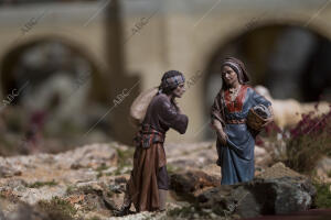 Figuras del Belén de la puerta del Sol
