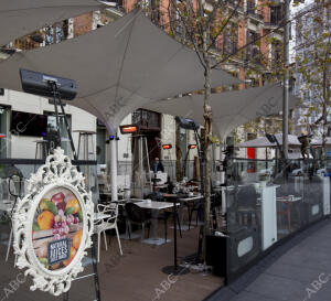 Reportaje de terrazas restaurante en Madrid
