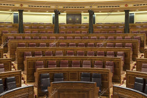 Congreso de los Diputados, interior del hemiciclo