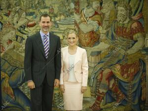 Audiencia del Rey Felipe Vi con Cristina Cifuentes