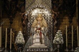 La Virgen de los Reyes luce restaurada en el altar de la Catedral