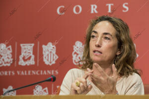 Carolina Punset en las Cortes Valencianas