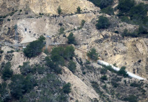 Canalización del trasvase Tajo-Segura, a su paso por Orihuela