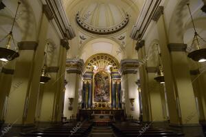 Reportaje de iglesias de Madrid. En la imagen, la iglesia de San Ginés