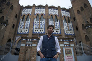 El torero Serafín Marín en la plaza de toros Monumental de Barcelona, el día que...