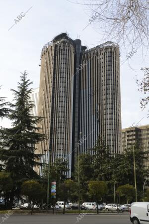 Vistas del rascacielos torre Europa