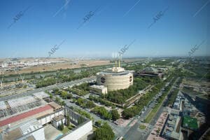 Vista Aérea de la cartuja desde torre Sevilla