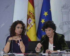 Rueda de prensa posterior al Consejo de Ministro, con María Jesús Montero e...