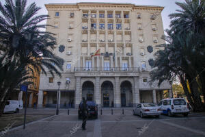 Fachada de la audiencia provincial de Sevilla
