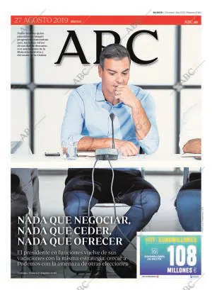 ABC MADRID 27-08-2019