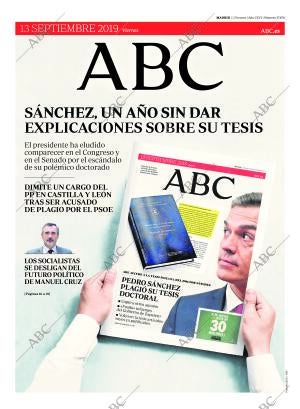 ABC MADRID 13-09-2019