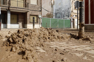 Destrozos provocados por las inundaciones de la Gota fría que azotó el Levante...