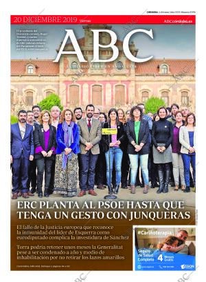 ABC CORDOBA 20-12-2019