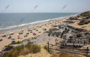 Almonte (Huelva), 18/07/2020. Playa de cuesta Maneli