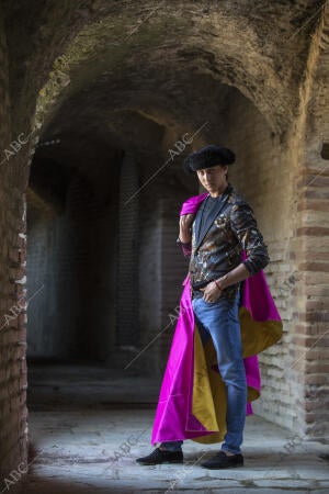 Santiponce (Sevilla), 05/05/2021, Entrevista con Roca Rey en el anfiteatro de...