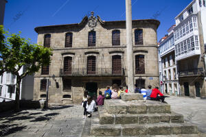 Fotos de la Casa Cornide en la ciudad vieja