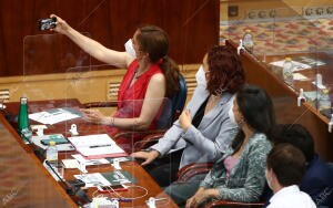 Pleno de constitución y elección de la Mesa en la Asamblea de Madrid