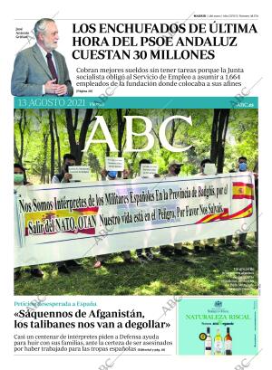 ABC MADRID 13-08-2021