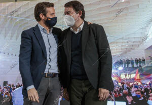 Pablo Casado con Alfonso Fernández Mañueco