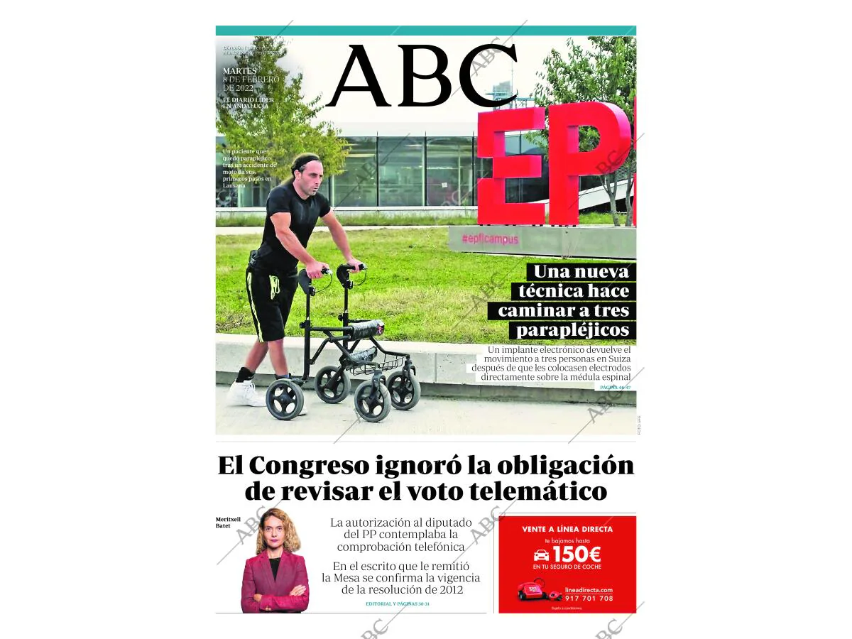 Periódico ABC CORDOBA 08-02-2022,portada