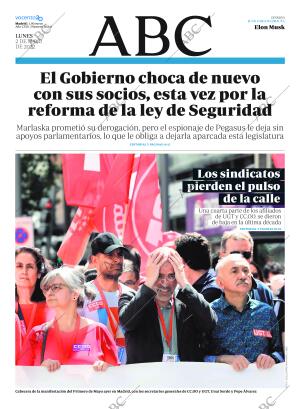 ABC MADRID 02-05-2022