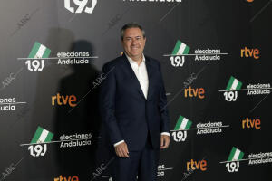 bate en RTVE entre los candidatos a la presidencia de la Junta de Andalucía,...