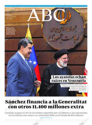 ABC MADRID 01-08-2022