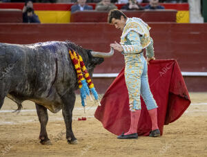 Daniel Luque en la Feria de Fallas de Valencia