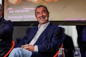 Homenaje a José Luis Garci en la Fundación Telefónica en el que intervienen...