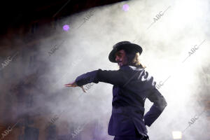 Noche Blanca del Flamenco. Farruquito en la plaza de las Tendillas