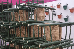 Montaje y Preparativos en el real de la Feria