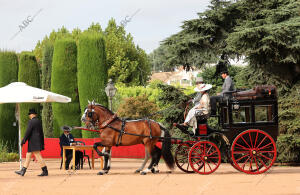 Concurso de carruajes y atalajes dentro de Cabalcor