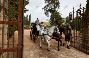 Concurso de carruajes y atalajes dentro de Cabalcor