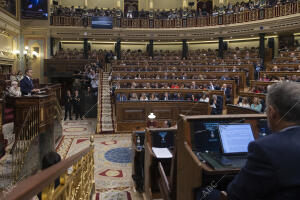 Discurso de Alberto Núñez Feijóo en su primera sesión de investidura en el...