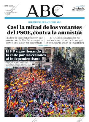 ABC MADRID 06-11-2023