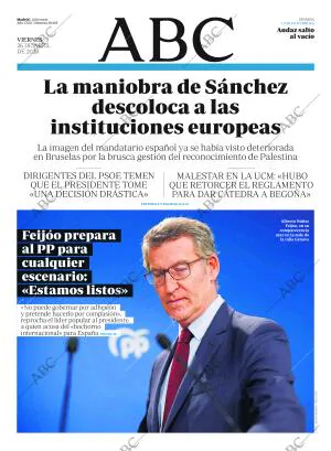 ABC MADRID 26-04-2024 página 1