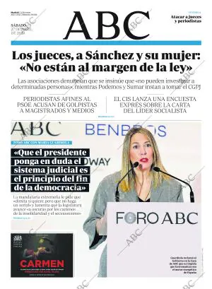 ABC MADRID 27-04-2024 página 1