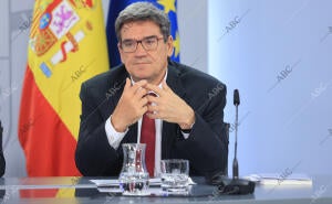 Rueda de prensa tras la reunión del Consejo de ministros con la ministra...