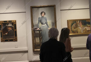 Visita a las obras con el director del Museo, Enrique Varela, y los arquitectos,...