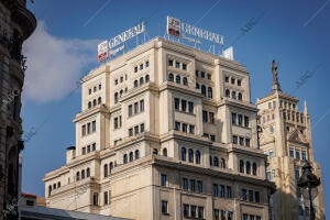 Edificio Generali en la calle Alcalá, 21, en el entorno de la plaza Canalejas