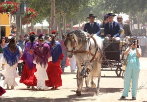 Primer sábado de Feria de nuestra Señora de la salud en el recinto ferial el...