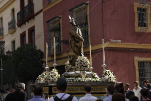 Procesión del corpus Christi de la parroquia de la Magdalena