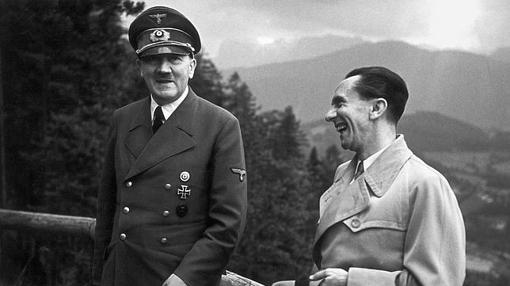 Hitler y Goebbels