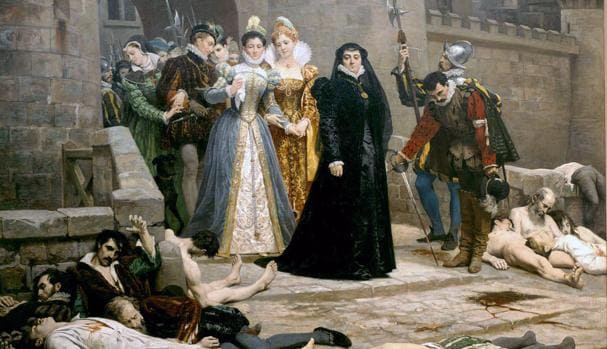La implicación española en la Matanza de San Bartolomé, la 'boda roja' que dejó 7.000 muertos